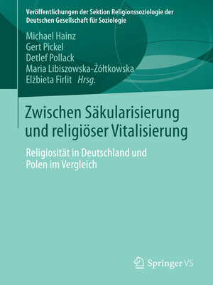 cover image of Zwischen Säkularisierung und religiöser Vitalisierung